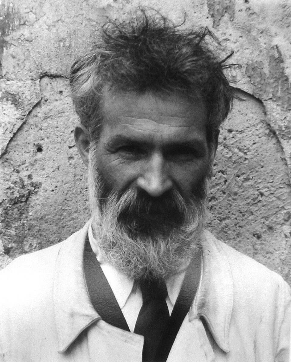 Portretul lui Constantin Brâncuși realizat de Edward Steichen în 1922